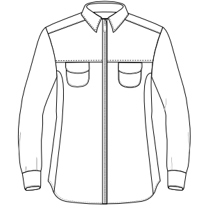 Fashion sewing patterns for UNIFORMS Shirts Shirt 3029